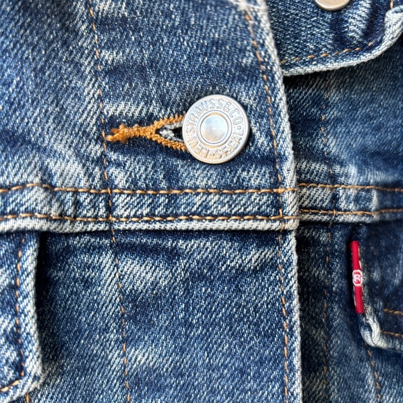 Levi’s Hybrid Denim Hoodie Classic Trucker Jacket - Picture 5 of 9